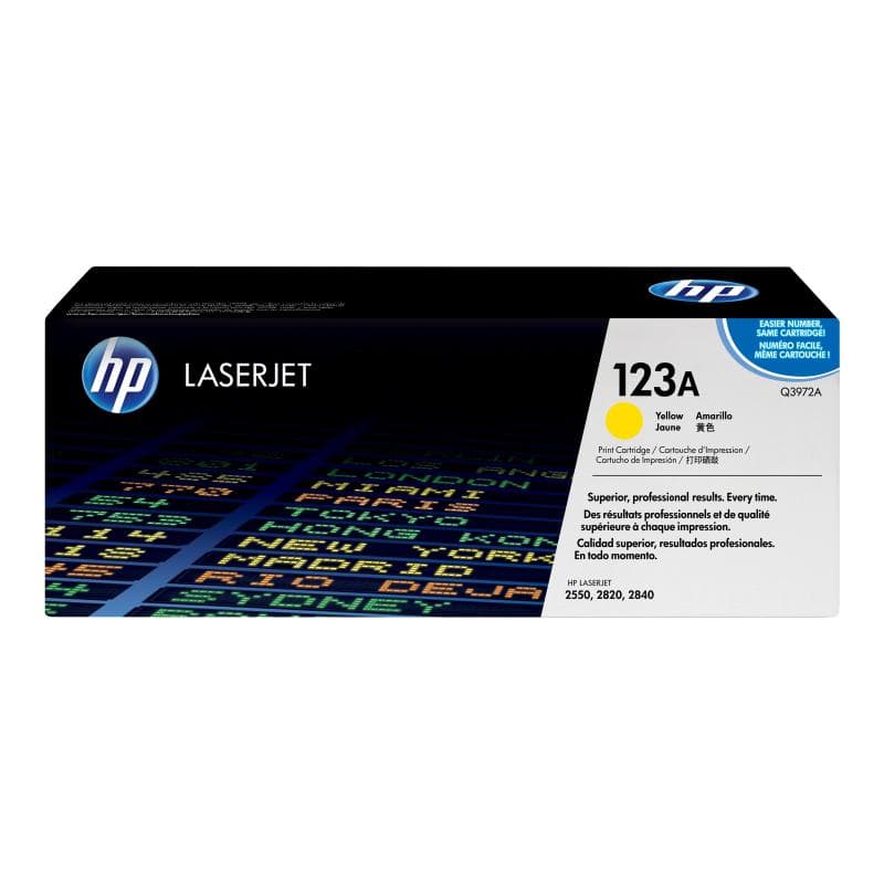 HP 123A Gelb LaserJet Tonerpatrone (Q3972A)