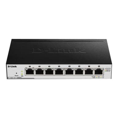 D-Link Switch 8Port Gigabit PoE L2 Managed DGS-1100-08P
