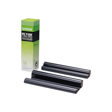 BROTHER Thermofarbband schwarz 2x144S Fax-T72/74/76/T78