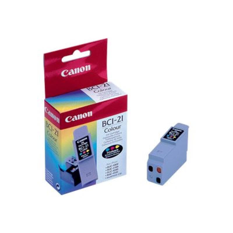 CANON BCI 21 Gelb, Cyan, Magenta Tintenbehälter