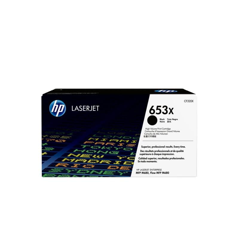 HP 653X Schwarz LaserJet Tonerpatrone (CF320X)