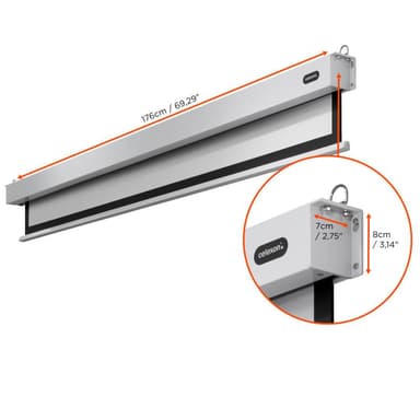 CELEXON Leinw. Motor Prof. Plus 160x90 cm