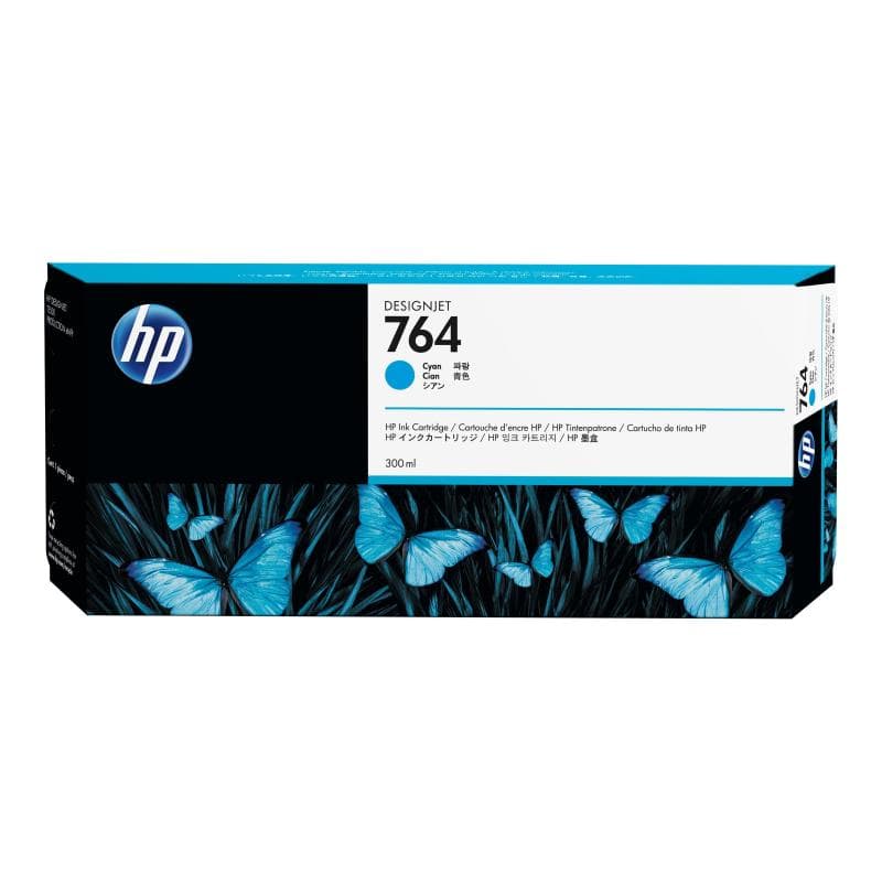 HP 764 Cyan Tintenpatrone