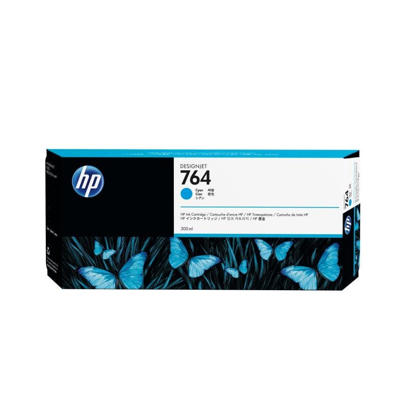 HP 764 Cyan Tintenpatrone