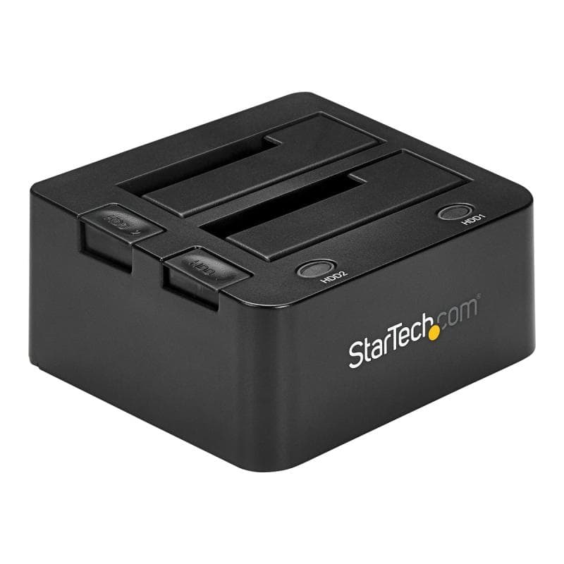 STARTECH.COM 2-fach USB3.0 Festplatten Dockingstation mit UASP für 6,35/8,89cm 2,5/3,5zoll SSD/HDD S