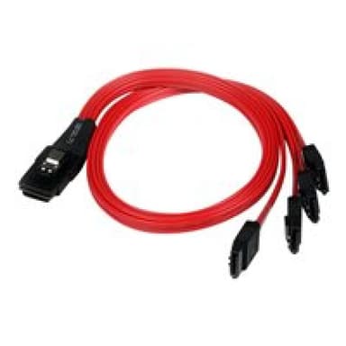 STARTECH.COM SFF-8087 auf 4x SATA Kabel 50 cm - Internes Mini SAS auf Serial-ATA Reverse Multilane K