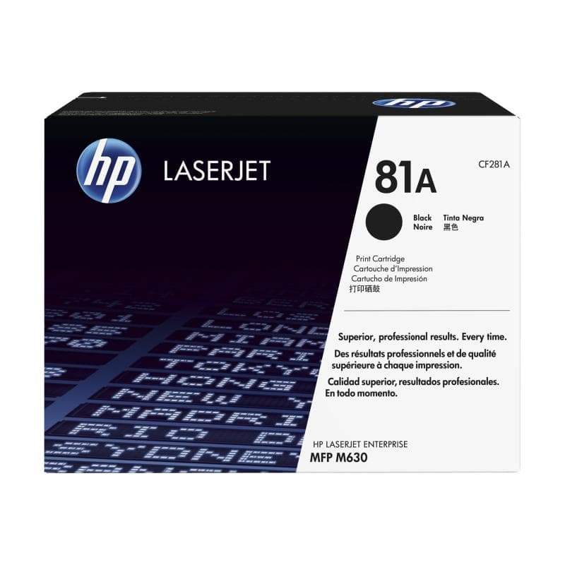 HP 81A Schwarz LaserJet Tonerpatrone (CF281A)