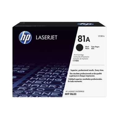 HP 81A Schwarz LaserJet Tonerpatrone (CF281A)