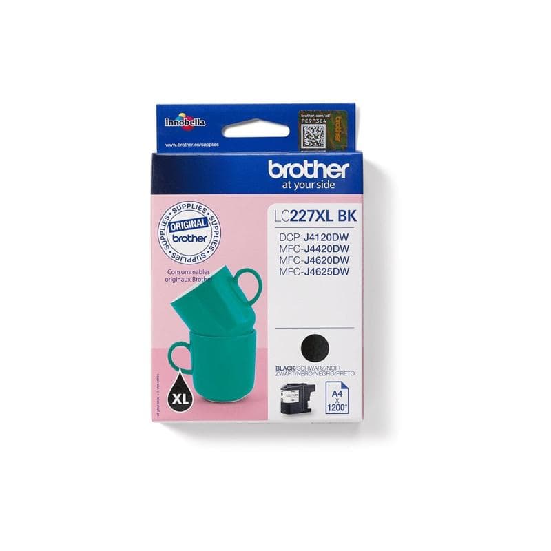 BROTHER LC227XLBK Schwarz Tintenpatrone
