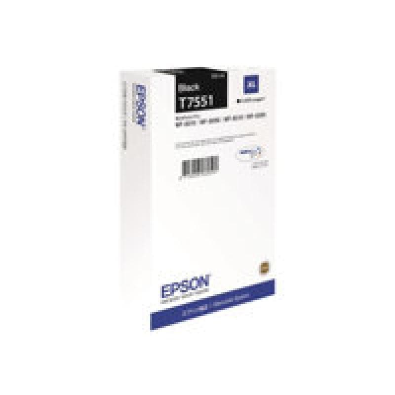 EPSON T7551 Größe XL Schwarz Tintenpatrone