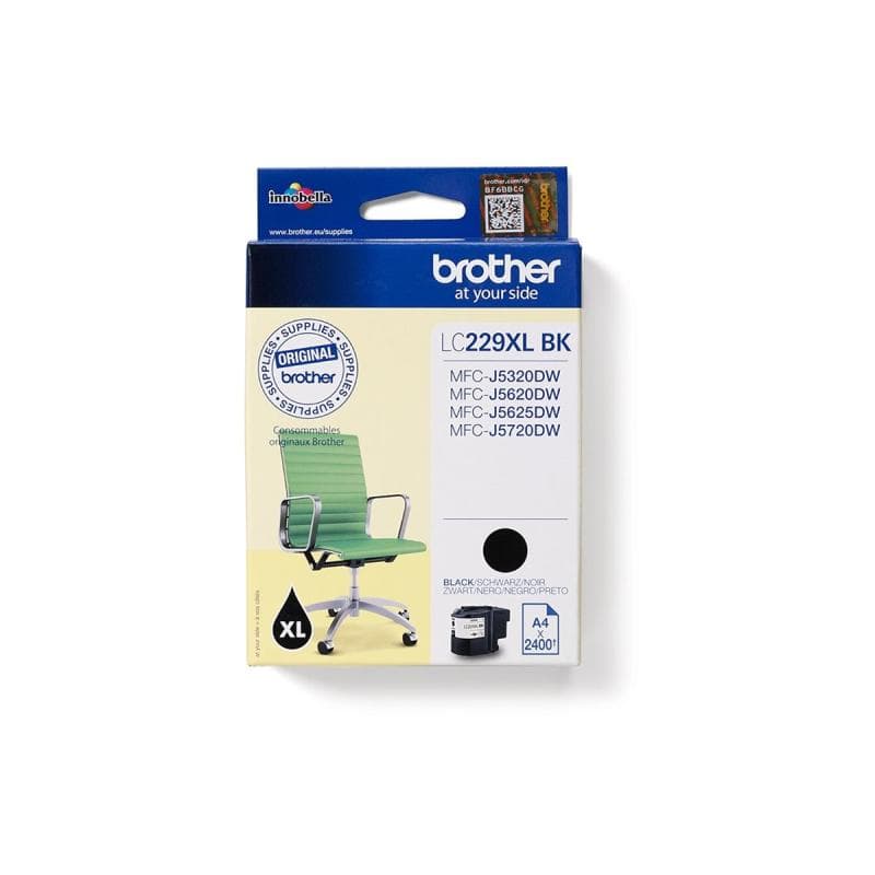 BROTHER LC229XLBK Schwarz Tintenpatrone