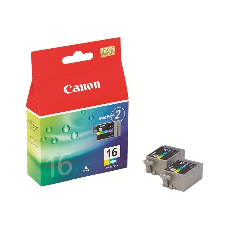 CANON BCI 16 2er Pack Gelb, Cyan, Magenta Tintenbehälter