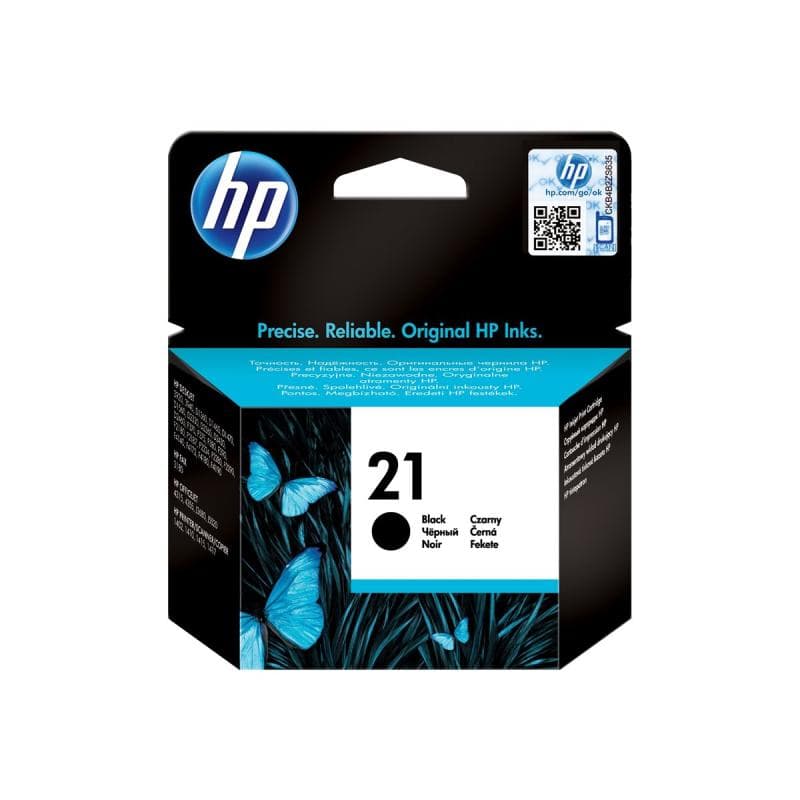 HP 21 Schwarz Tintenpatrone