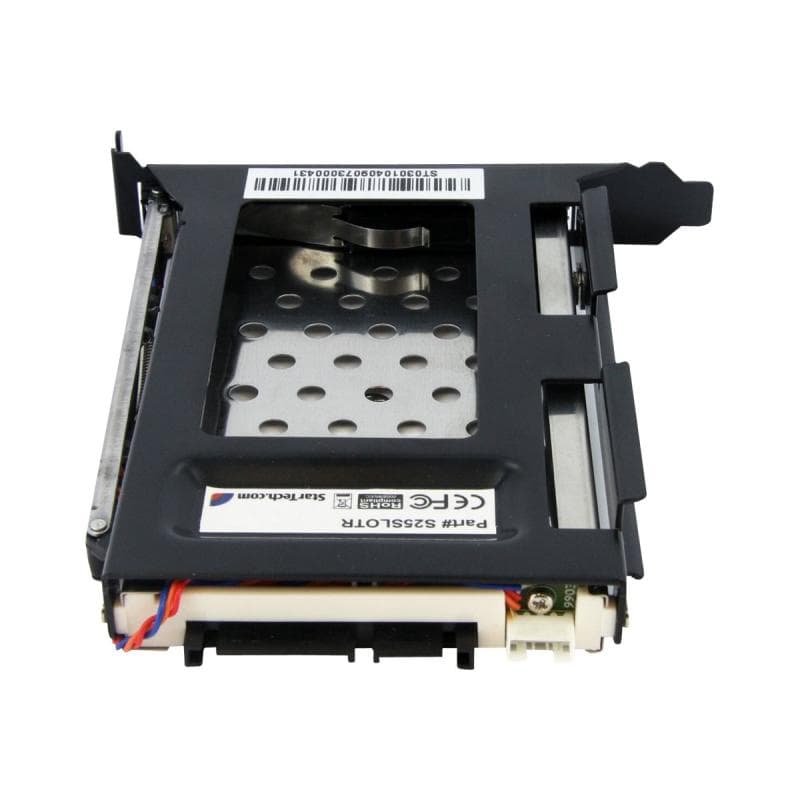 STARTECH.COM 6,35cm 2,5-Zoll SATA-Wechsellrahmen für PC-Erweiterungssteckplatz