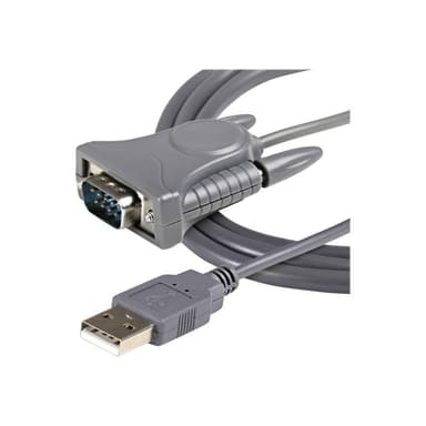 STARTECH.COM USB 2.0 auf Seriell RS232 / DB9 / DB25 Adapterkabel - St/St - USB zu Seriell Adapter/ K
