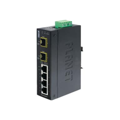 PLANET TECHNOLOGY Planet Industrial Gigabit LWL Switch IGS-620TF, 4x 1 Gigabit/s (RJ45), 2x SFP Slot