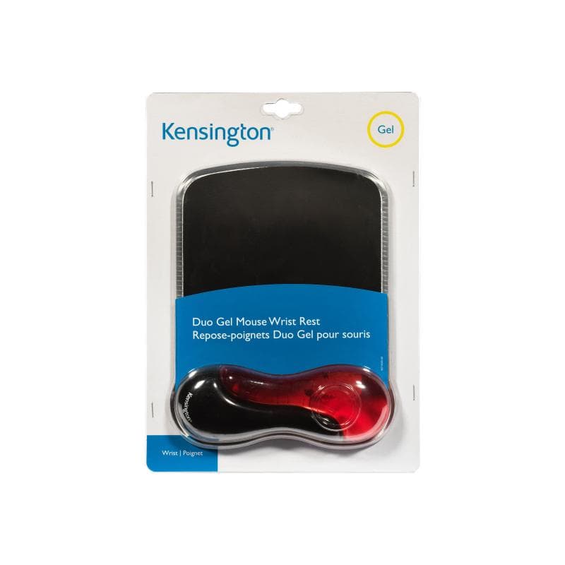 KENSINGTON Duo Gel Auflage für Mouse rot schwarz