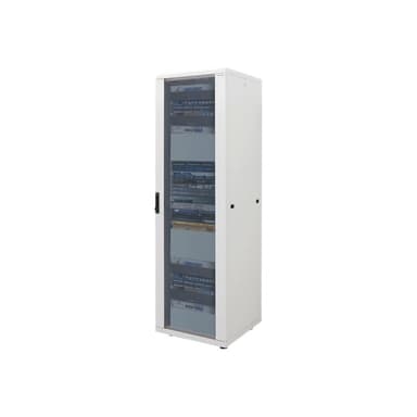 LOGILINK 32U 800x800mm 19″ Netzwerk Standschrank Logilink, grau