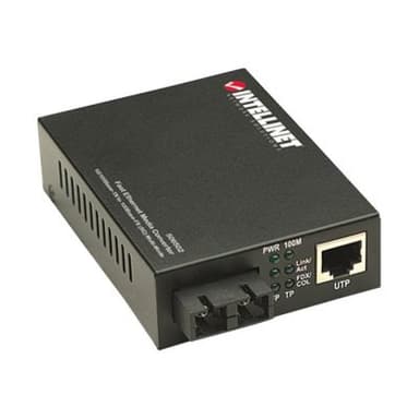 INTELLINET Medienkonverter Intellinet Fast Ethernet Multimode 2km sw