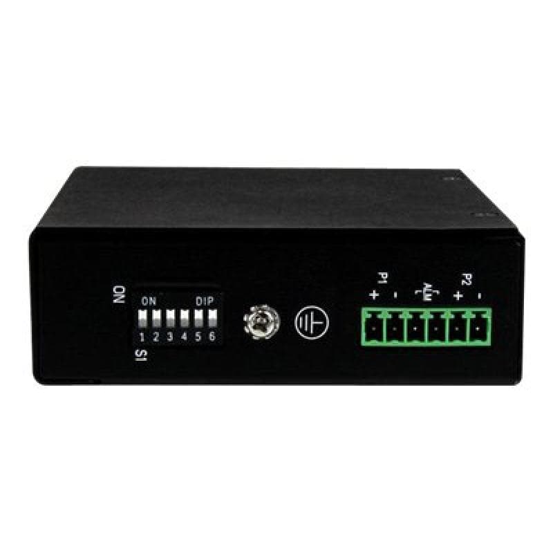 STARTECH.COM 5 Port Unmanaged Industrieller Gigabit Ethernet Switch - Hutschienen- / Wandmontierbar