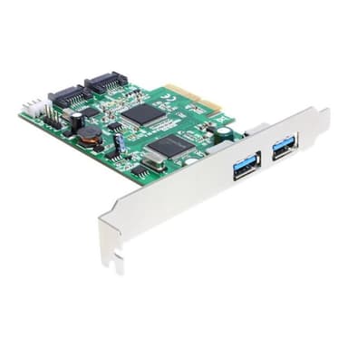 DeLOCK PCI Express Karte > 2 x extern USB 3.0