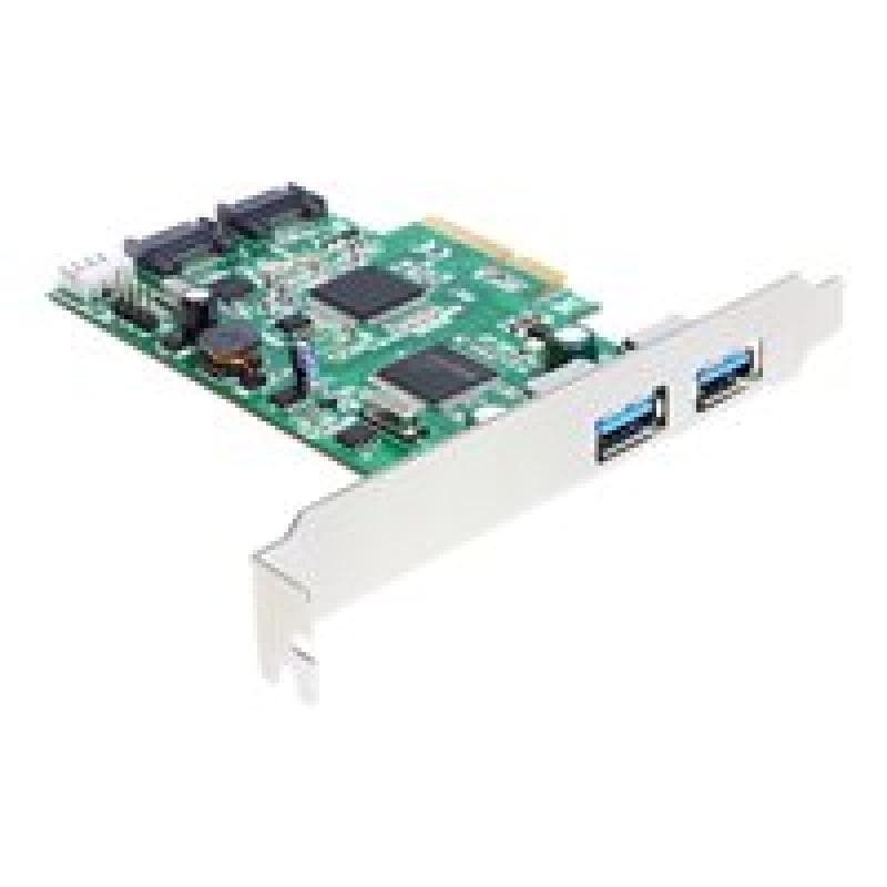 DeLOCK PCI Express Karte > 2 x extern USB 3.0