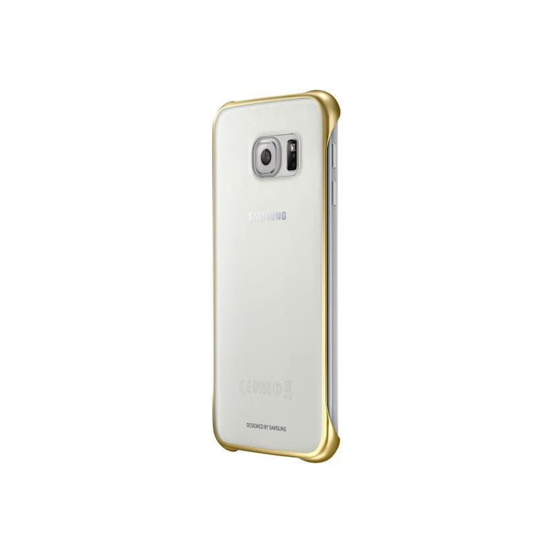 Samsung Clear Cover G920F Galaxy S6 gold