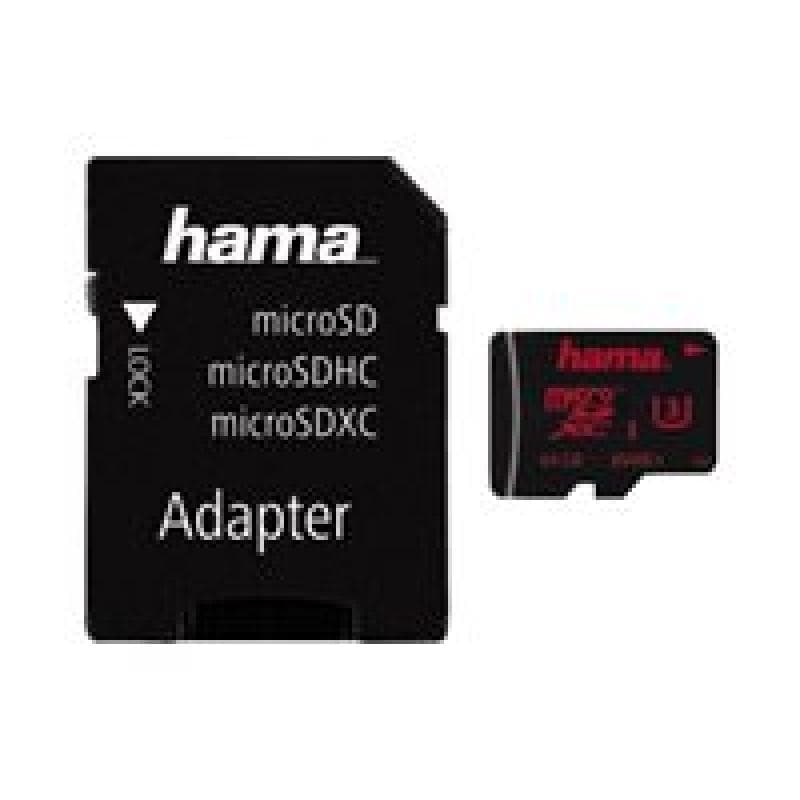 Hama microSDXC UHS Speed Class 3 64GB inkl. Adapter/Mobile