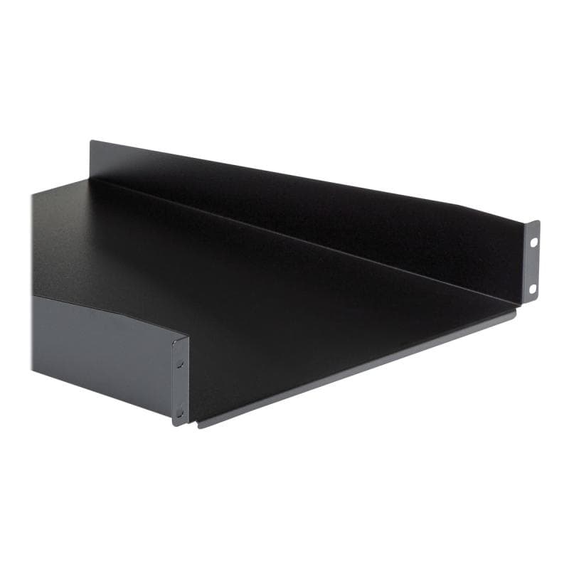 STARTECH.COM 2 HE Fest montierter Fachboden für Server Rack/ Schrank bis 22 Kg - 55 cm Tief