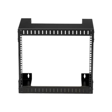 STARTECH.COM 8HE 19 Zoll Open Frame Geräte Rack Wandmontagefähig - 30cm Tief - Wall Mount Rack aus S