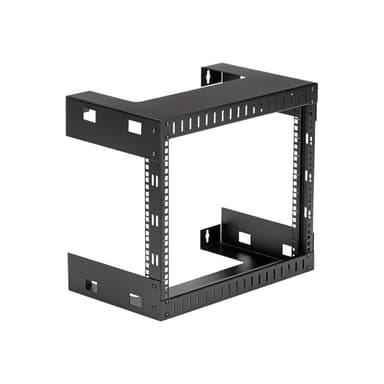 STARTECH.COM 8HE 19 Zoll Open Frame Geräte Rack Wandmontagefähig - 30cm Tief - Wall Mount Rack aus S