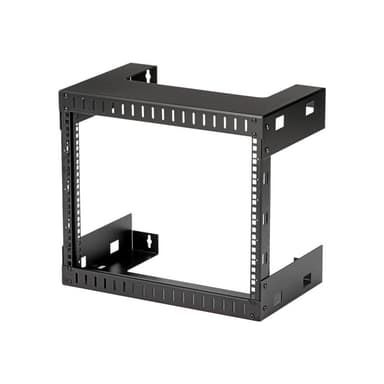 STARTECH.COM 8HE 19 Zoll Open Frame Geräte Rack Wandmontagefähig - 30cm Tief - Wall Mount Rack aus S