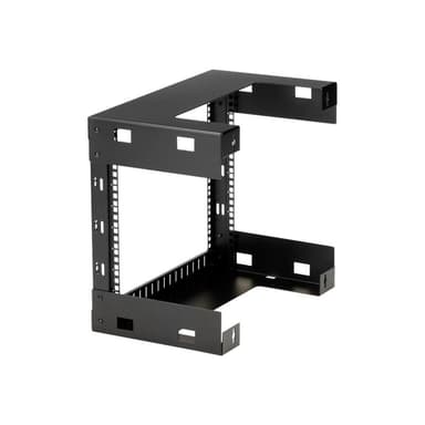 STARTECH.COM 8HE 19 Zoll Open Frame Geräte Rack Wandmontagefähig - 30cm Tief - Wall Mount Rack aus S