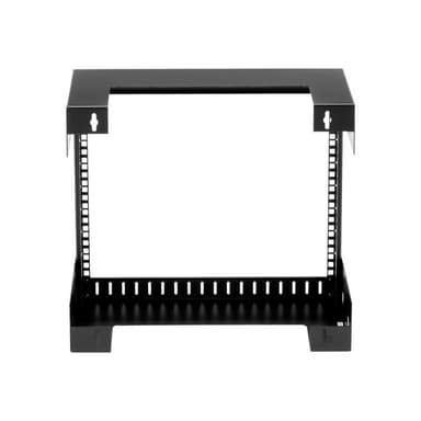 STARTECH.COM 8HE 19 Zoll Open Frame Geräte Rack Wandmontagefähig - 30cm Tief - Wall Mount Rack aus S
