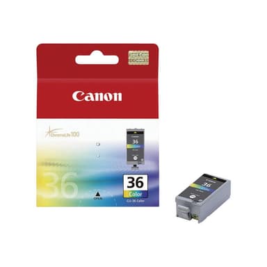 CANON CLI 36 Color Farbe (Cyan, Magenta, Gelb, Schwarz) Tintenpatrone