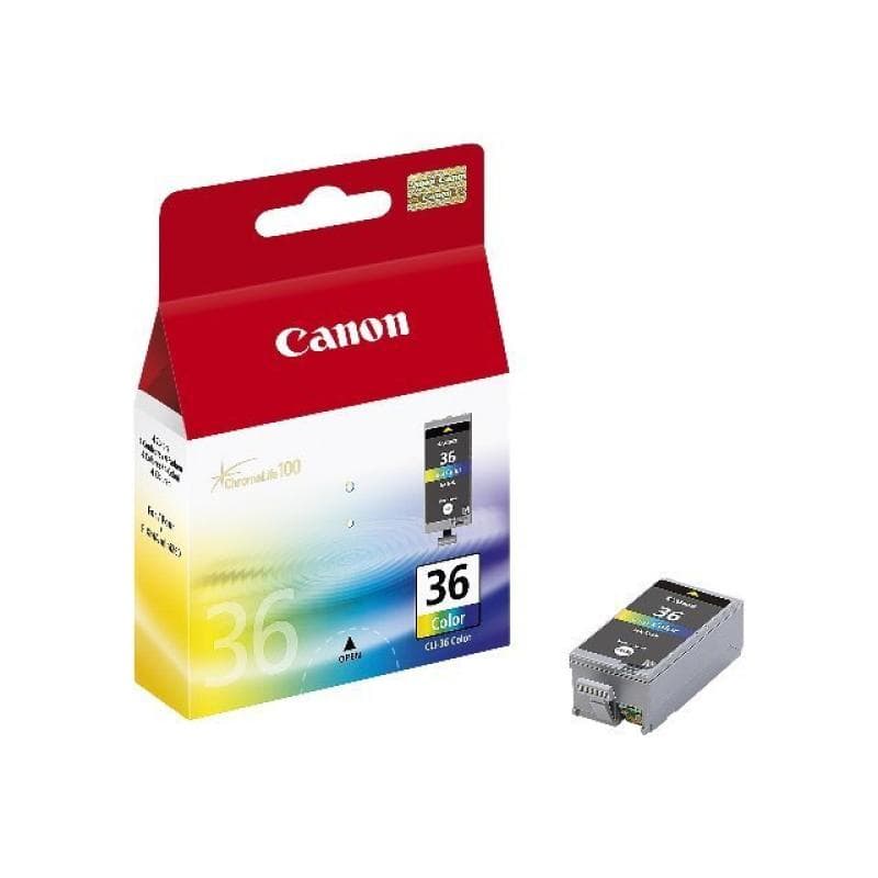 CANON CLI 36 Color Farbe (Cyan, Magenta, Gelb, Schwarz) Tintenpatrone