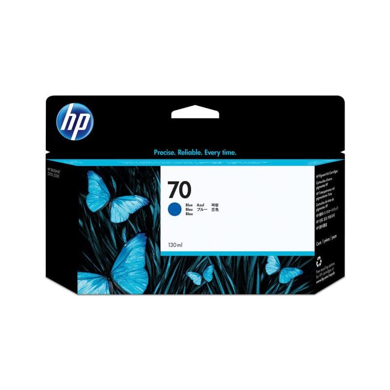HP 70 Blau Tintenpatrone