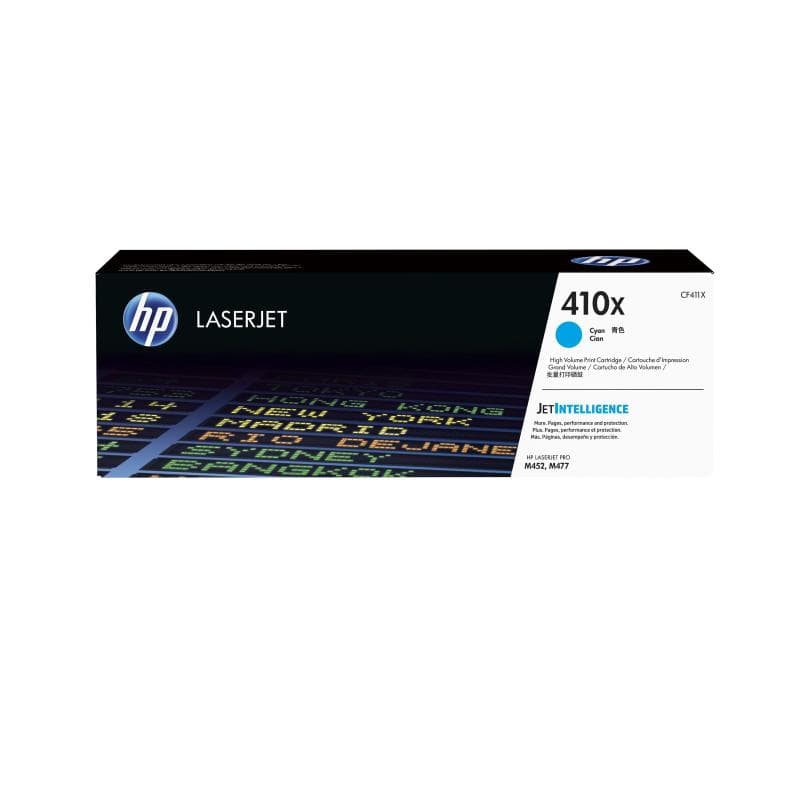 HP 410X Cyan LaserJet Tonerpatrone (CF411X)
