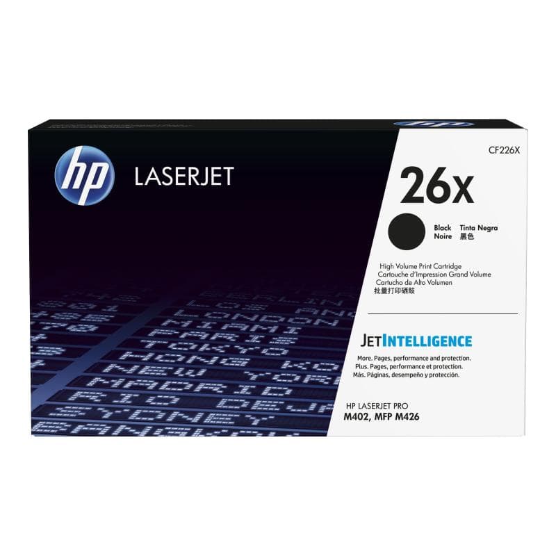 HP 26X Schwarz LaserJet Tonerpatrone (CF226X)