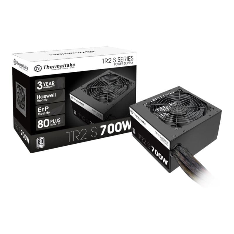 THERMALTAKE Netzteil Thermaltake TR2 S 700W/80+ Weiß 230V retail