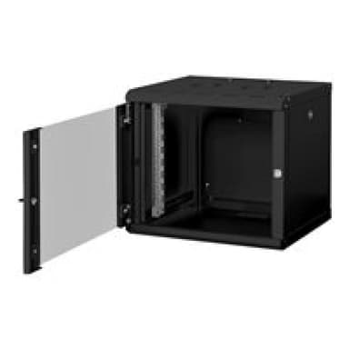 DIGITUS Wandgehäuse 19″; 9HE; Schwarz; 509x600x450