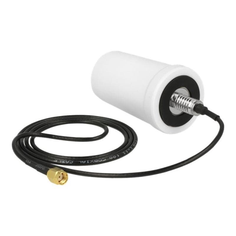 DELOCK WL-Antenne Delock RP-SMA 2dBi Schraubmontage outdoor weiß