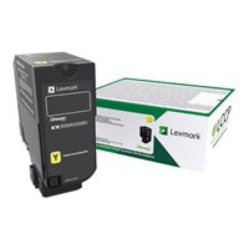 LEXMARK Gelb Tonerpatrone LCCP, LRP