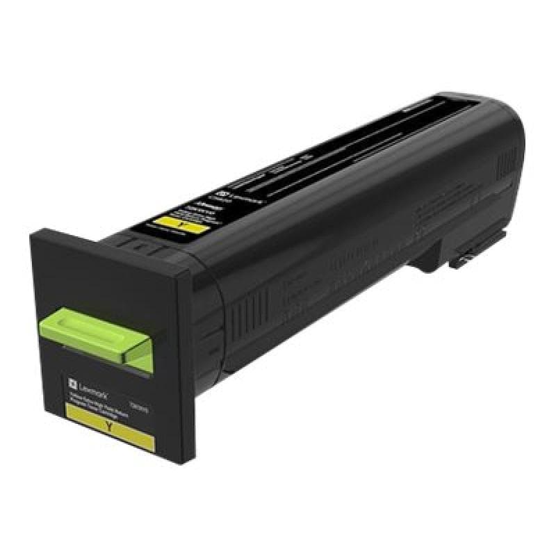 LEXMARK Besonders hohe Ergiebigkeit Gelb Tonerpatrone LCCP, LRP