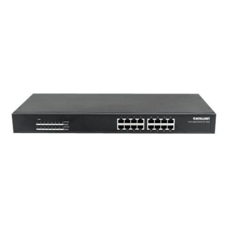 INTELLINET 560993 Gigabit Ethernet PoE+ Switch 16-Port