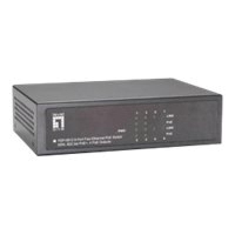 LEVEL ONE 5-PORT FAST ETHERNET POE SWITC