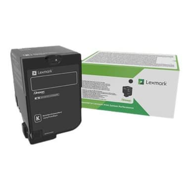 LEXMARK Schwarz Tonerpatrone LCCP, LRP, Lexmark Corporate