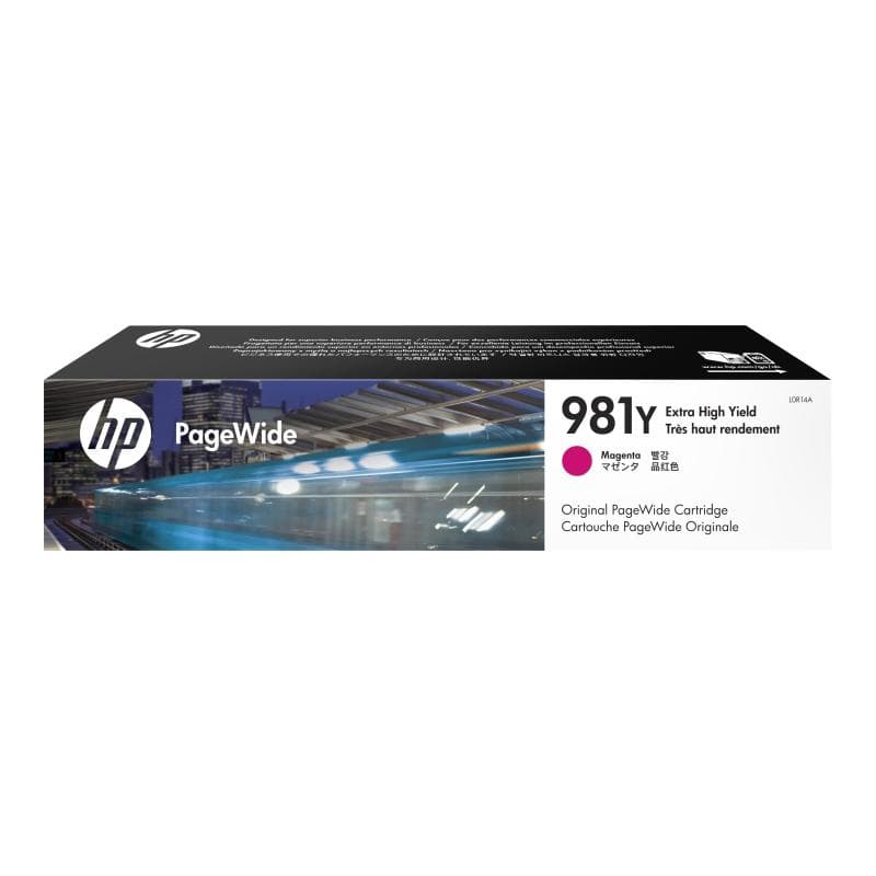 HP 981Y Besonders hohe Ergiebigkeit Magenta PageWide Tintenpatrone