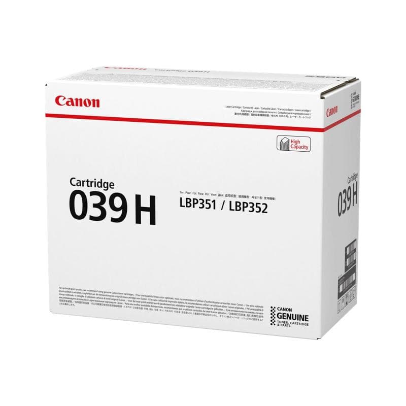CANON 039 H Schwarz Tonerpatrone