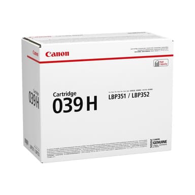 CANON 039 H Schwarz Tonerpatrone